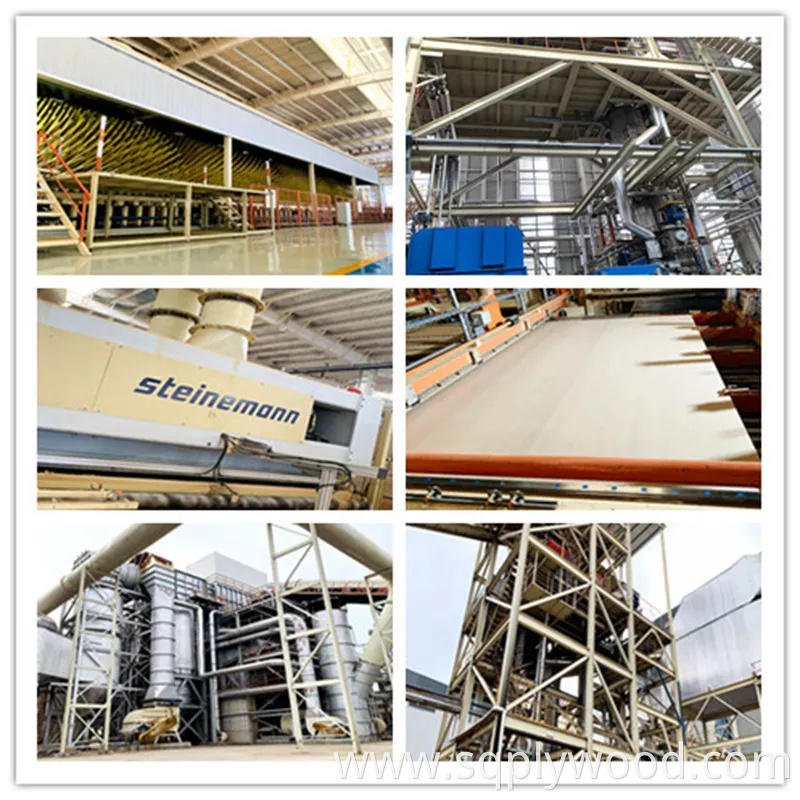 4*8FT Melamine Laminated Slot MDF Board Plain MDF Sheet Wood Grain Veneer